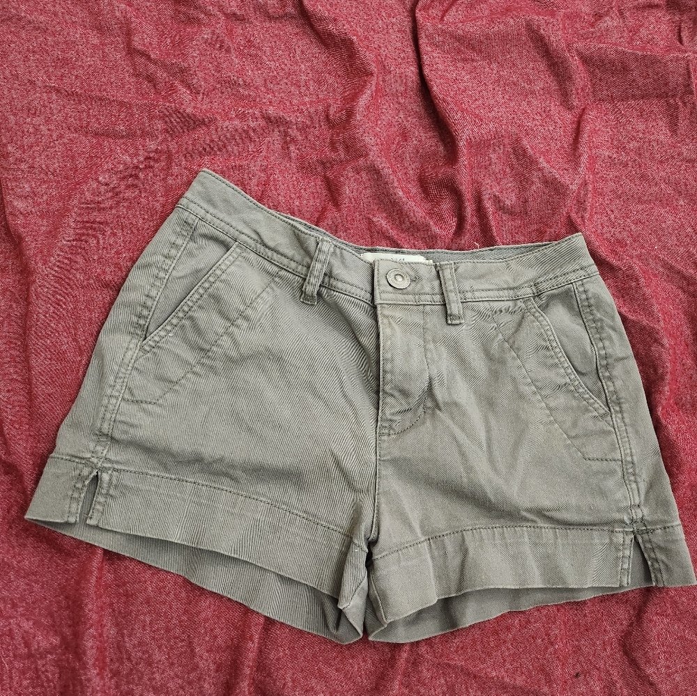 Stylish Gray Women's Shorts